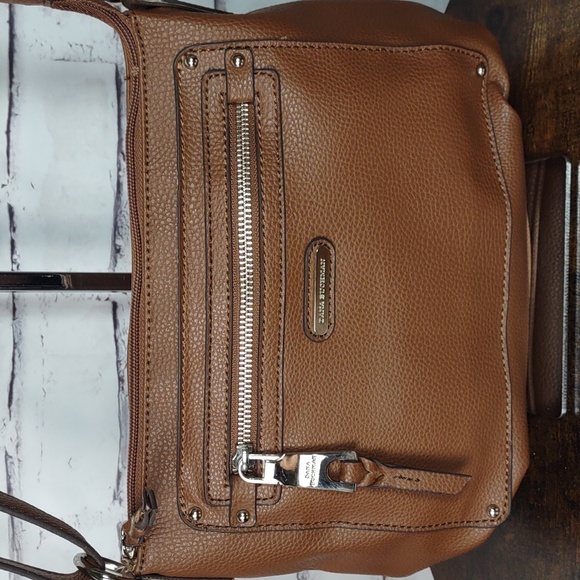 Dana Buchman Pebbled Faux Leather Crossbody Bag - Picture 2 of 11